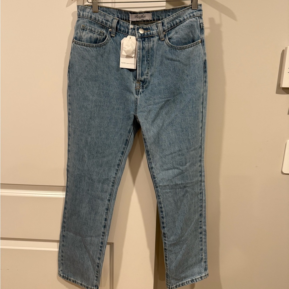 Berthie denim button fly jeans US 8